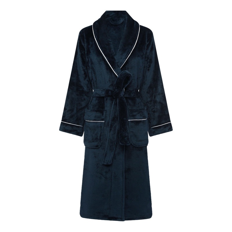 Brogo Piped Robe Ink Small/Medium