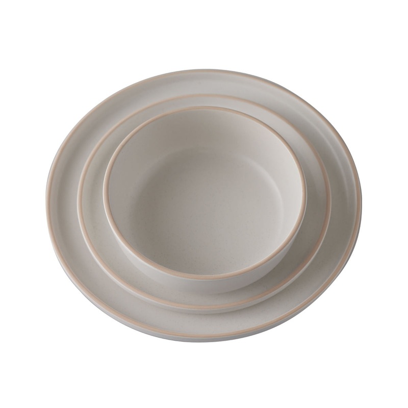 Casero Penn Pearl White Dinner Set 12 Piece