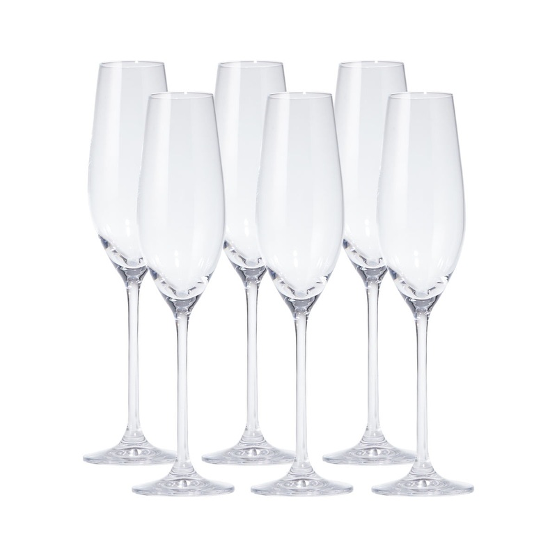 Casero Sensa Champagne Flute 210ml (Set of 6)