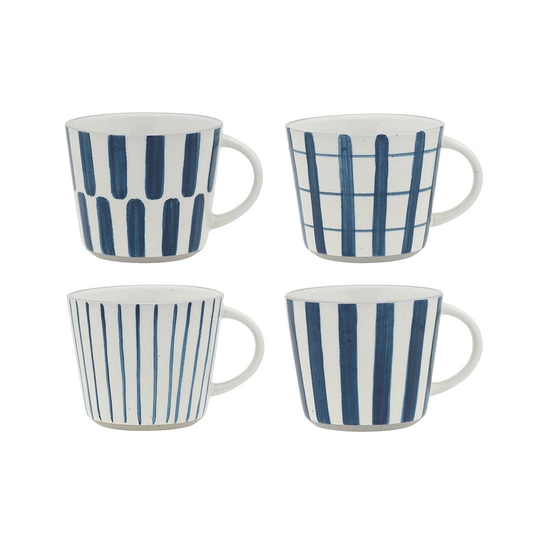 Ecology Chalk Mugs 320ml (Set of 4)