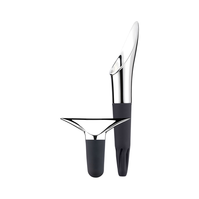 Georg Jensen Wine & Bar Wine Pourer & Stopper Set