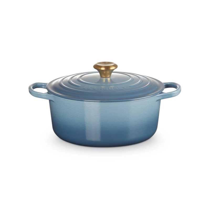 Le Creuset Signature Round Casserole Chambray 26cm