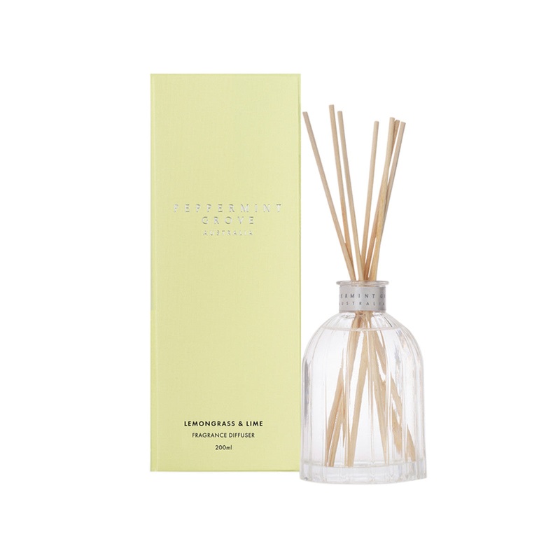 Peppermint Grove Australia Lemongrass & Lime Fragrance Diffuser 200ml