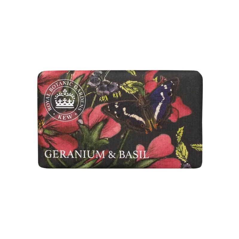 Royal Botanic Gardens Kew Gardens Geranium and Basil Soap