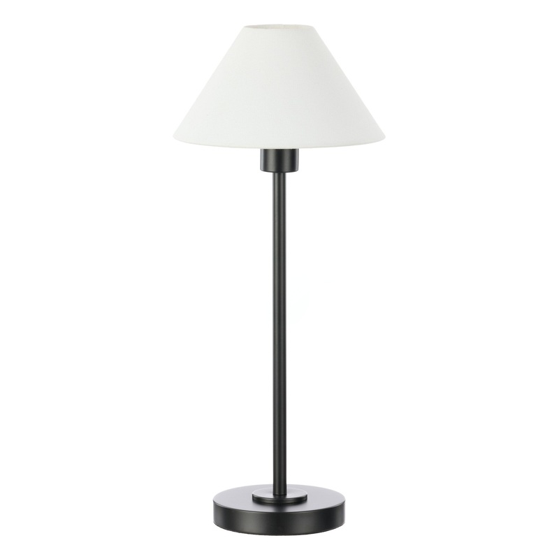 Society Home Bradford Table Lamp White & Black 23.5x23.5x55cm