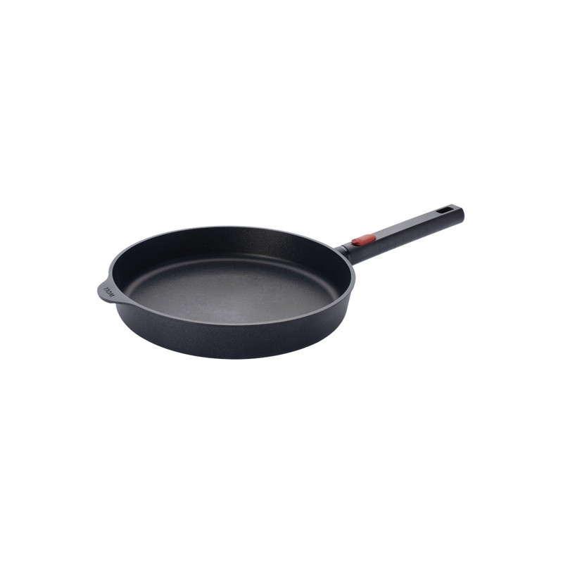 Woll Eco Logic Detach Handle Induct Frypan Black 24cm