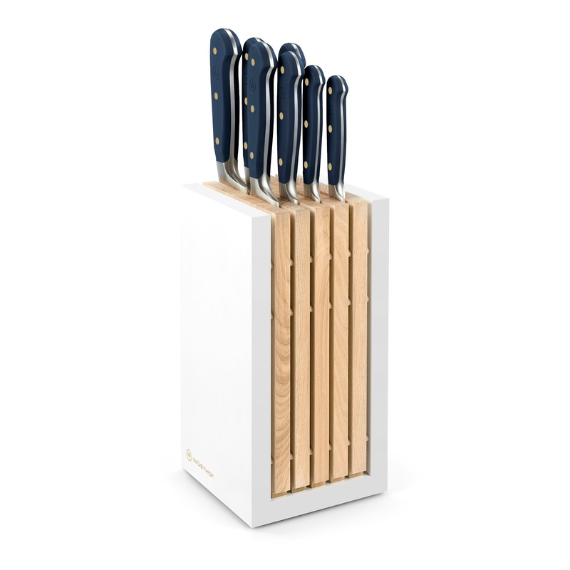 Wusthof Classic Colour Wild Blueberry Knife Block Set 8 Piece
