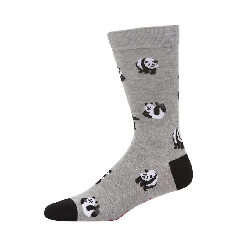 Bamboozld Panda Grey Socks
