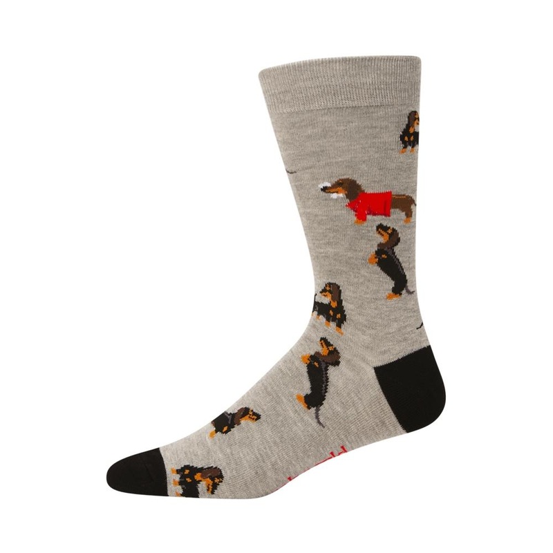 Bamboozld Weiner Grey Socks