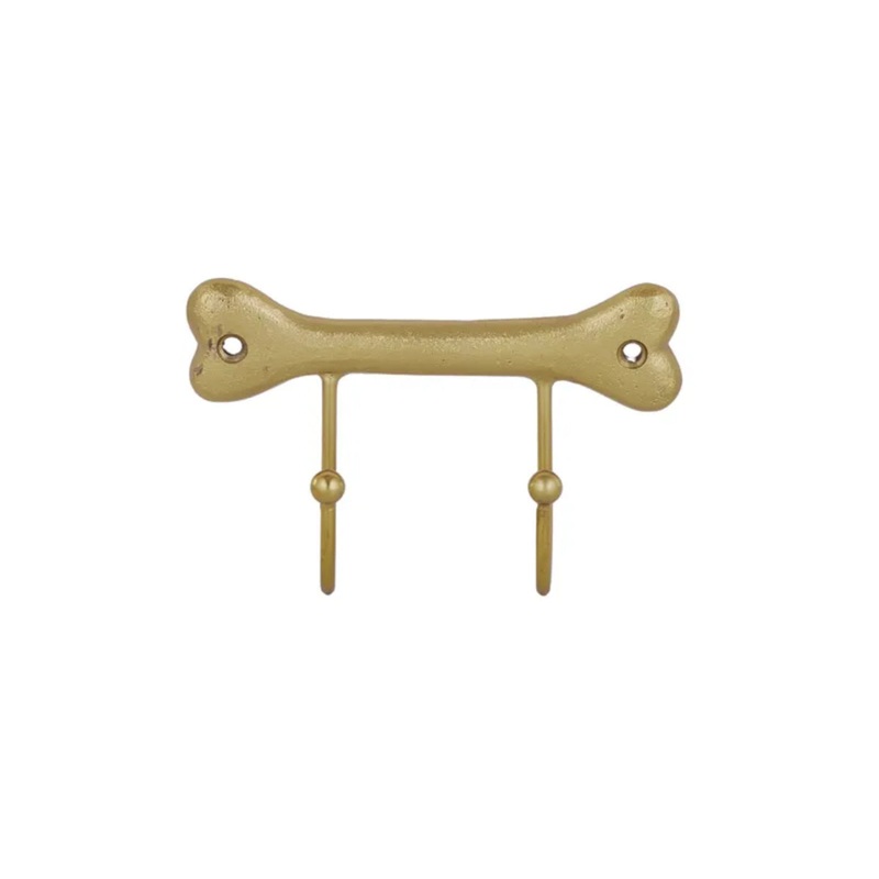 Coast to Coast Bone Metal Wall Hook Gold