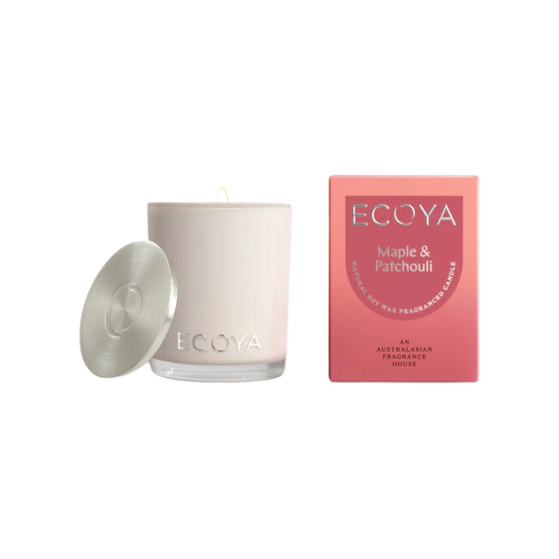 Ecoya Maple & Patchouli Mini Candle 80g