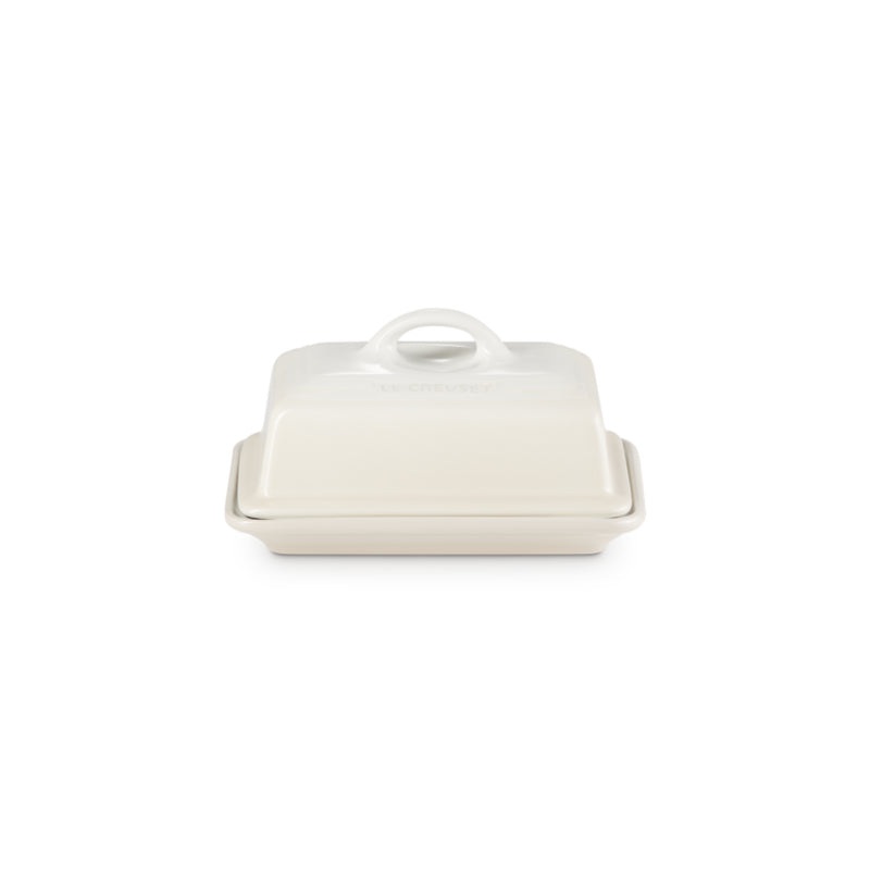 Le Creuset Butter Dish Meringue 17cm