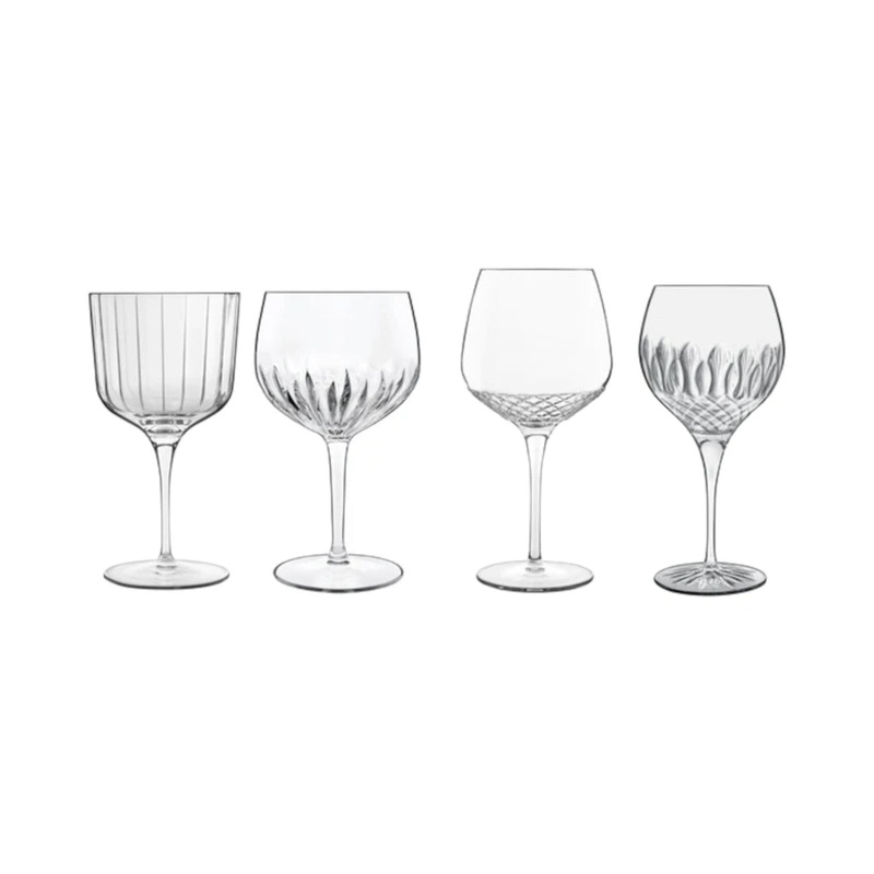 Luigi Bormioli Gin Glass Selection Set of 4