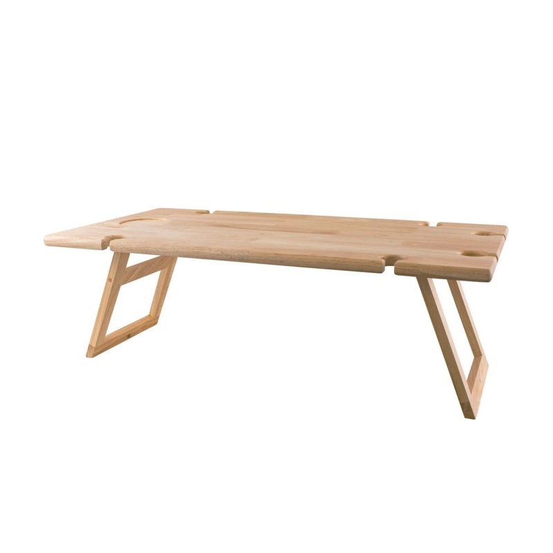 Peer Sorensen Rubberwood Rectangle Picnic Table Large