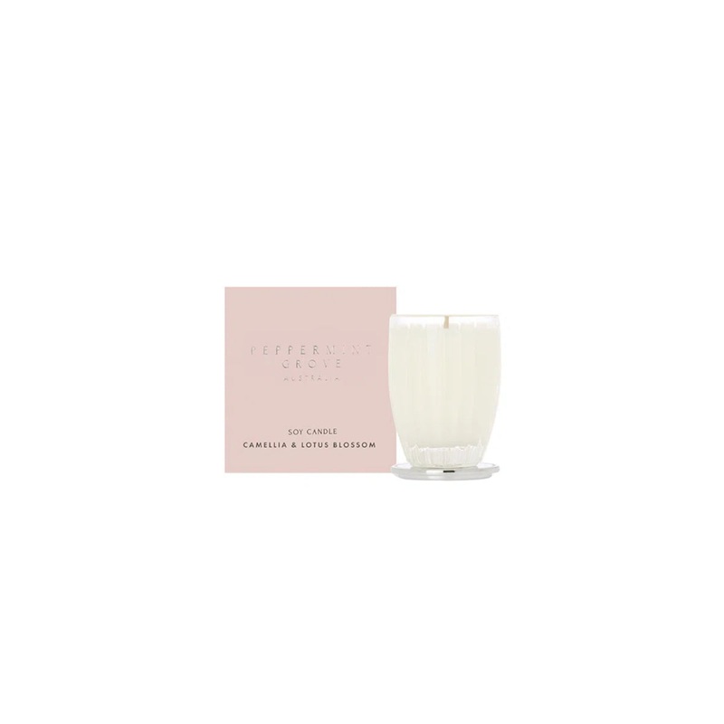 Peppermint Grove Australia Camellia & Lotus Blossom Candle 60g