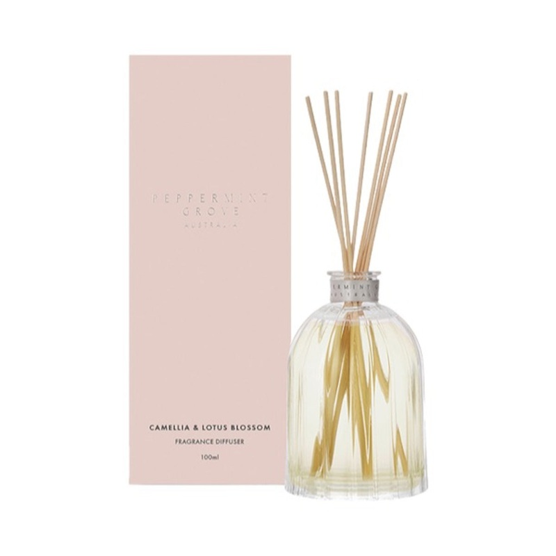 Peppermint Grove Australia Camellia & Lotus Blossom Diffuser 100ml