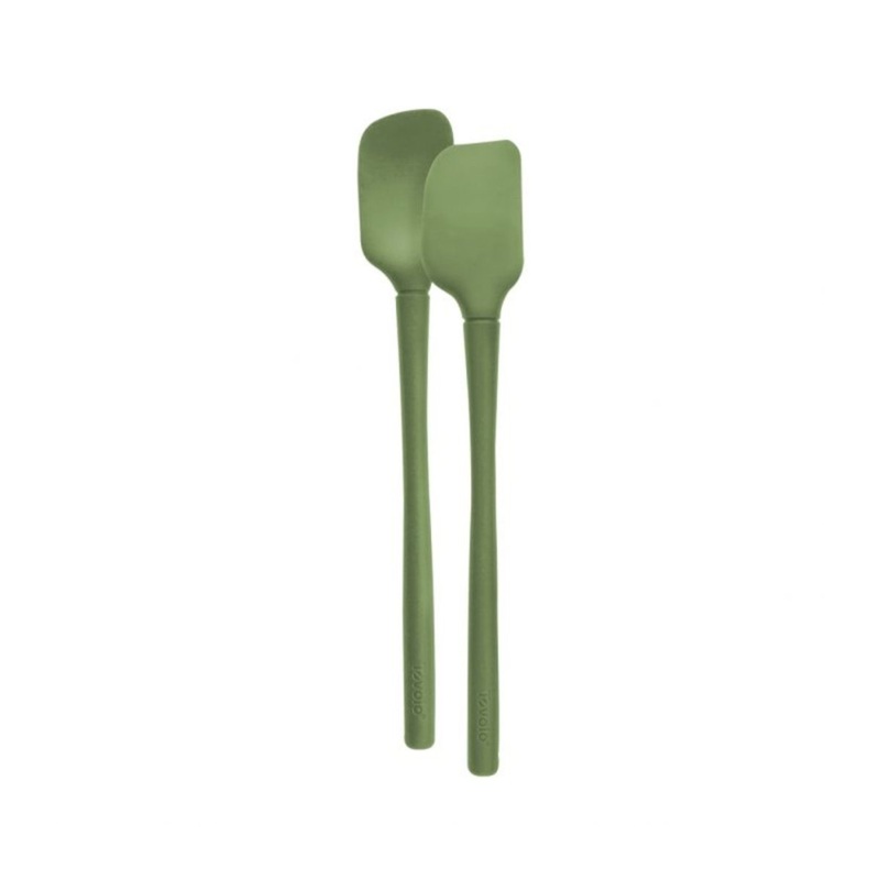 Tovolo Silicone Pesto Mini Spatulas Green Set of 2
