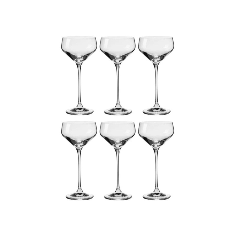 Krosno Avant Garde Cocktail Coupe Glass 290ml (Set of 6)