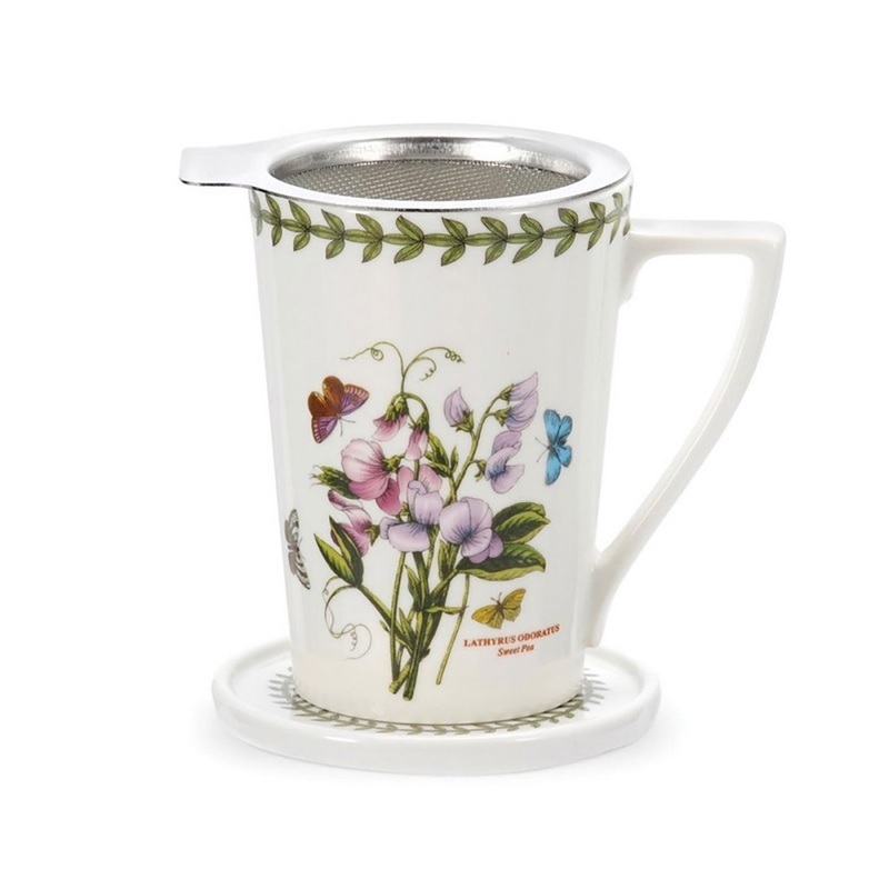 Portmeirion Botanic Garden Sweet Pea Tisaniere Mug 400ml