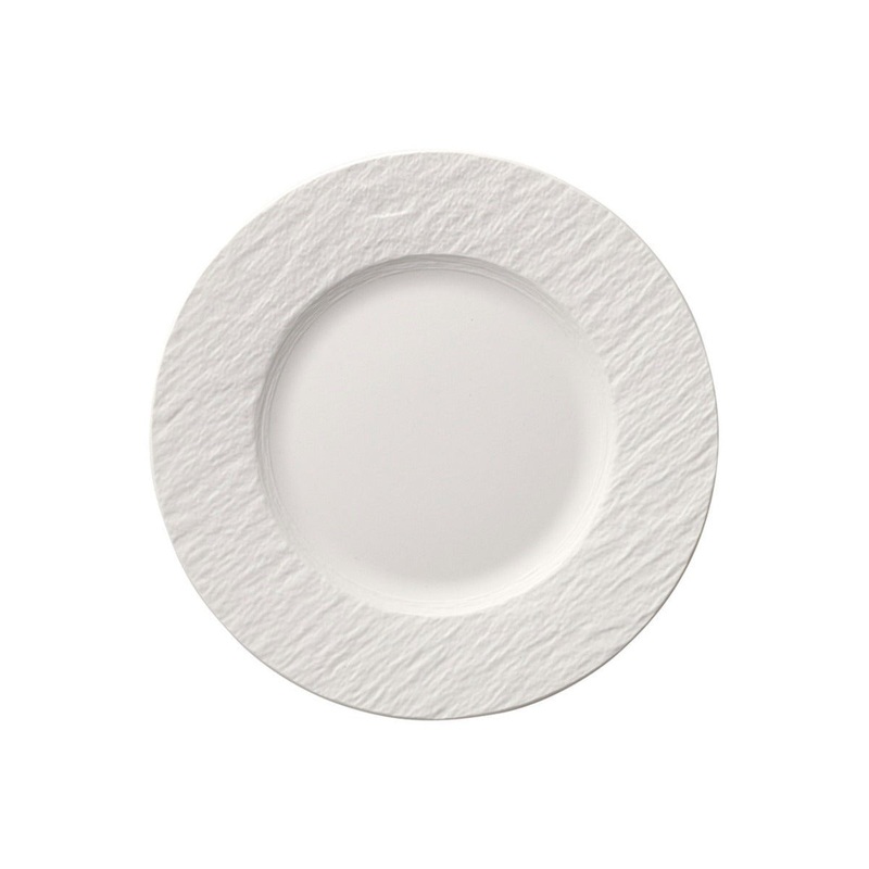 Villeroy & Boch Manufacture Rock Blanc Salad Plate White 22cm