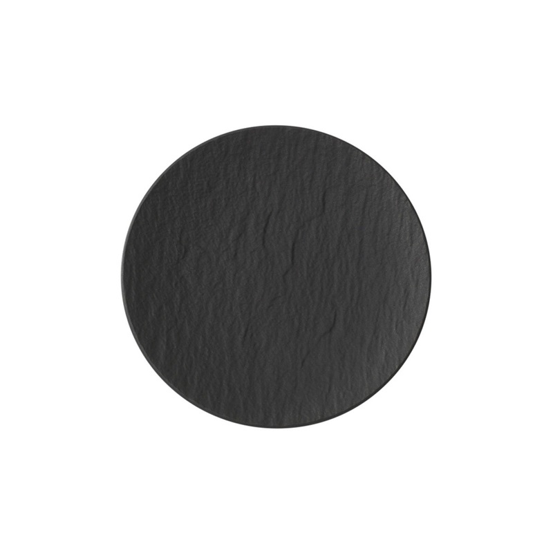 Villeroy & Boch Manufacture Rock Bread & Butter Plate Black 16cm