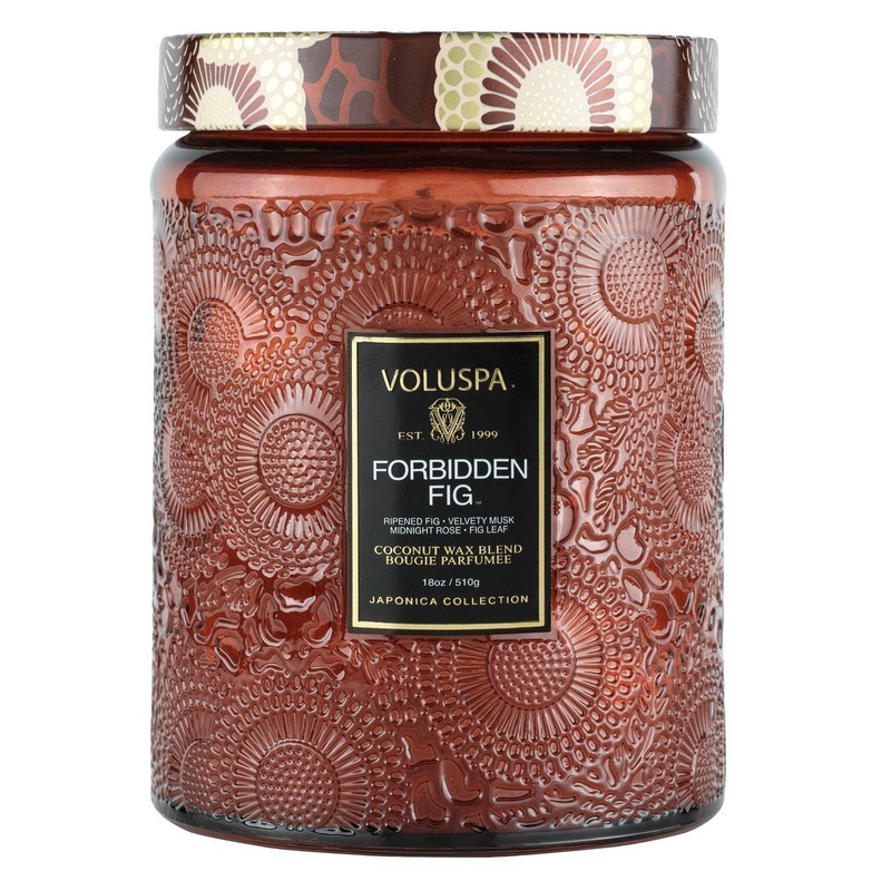 Voluspa Forbidden Fig 100 Hour Candle
