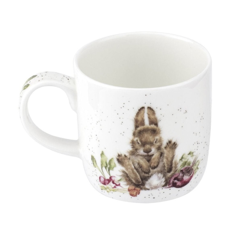 Royal Worcester Wrendale Designs Grow your Own Rabbit Fine Bone China Mug