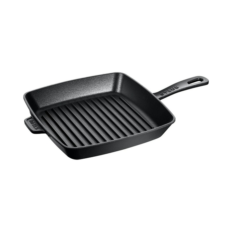 Staub American Square Grill - 26cm Black