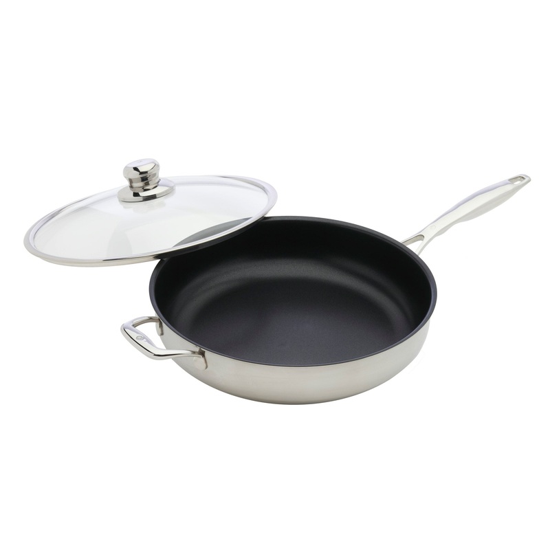 Swiss Diamond Clad Non-stick XD Induction Saute Pan with Lid 32cm 5L