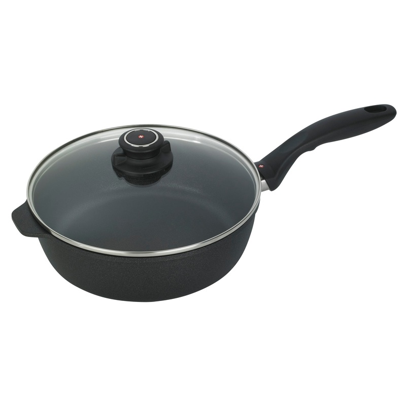 Swiss Diamond XD Non-stick Deep Saute Pan with Lid 24cm 3L