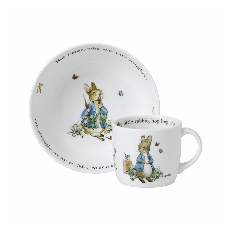 Wedgwood Peter Rabbit Set 2 Piece