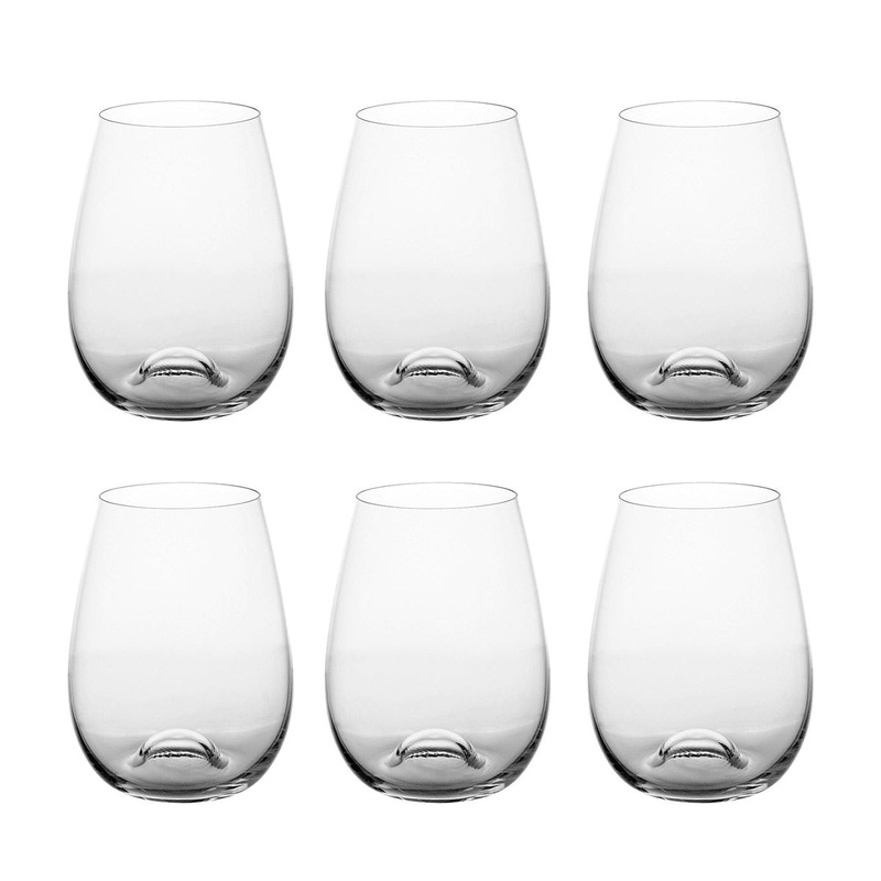 Casero Century Stemless Wine Glass 460ml (Set of 6)