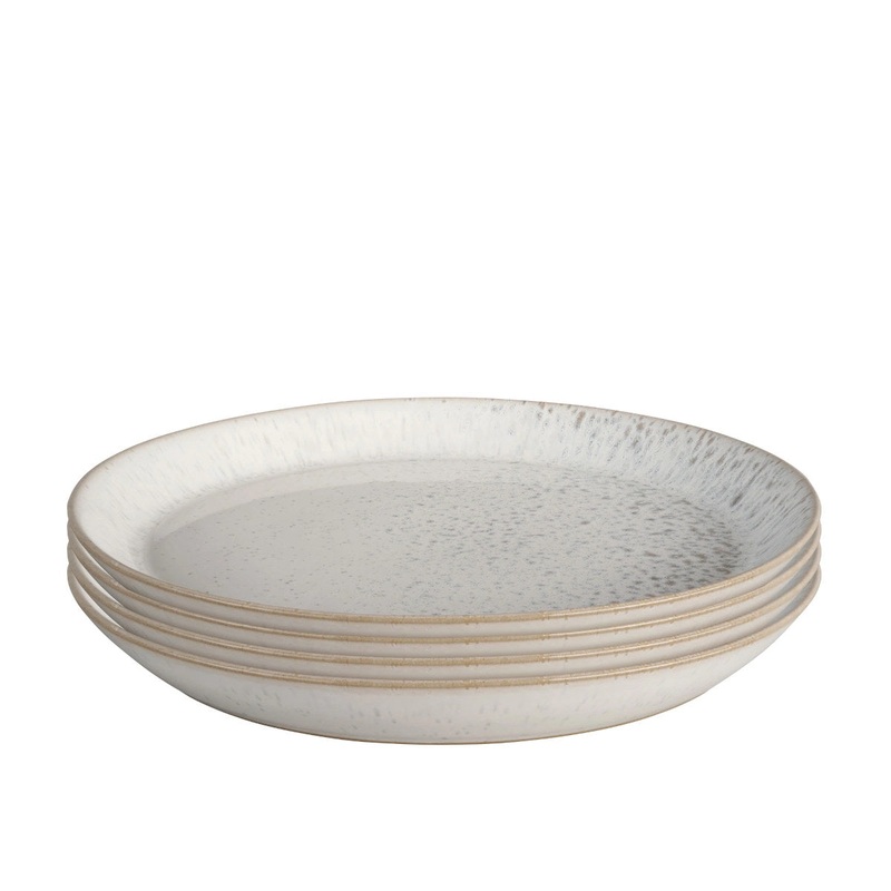 Denby Kiln Coupe Plates Medium 21.5cm (Set of 4)