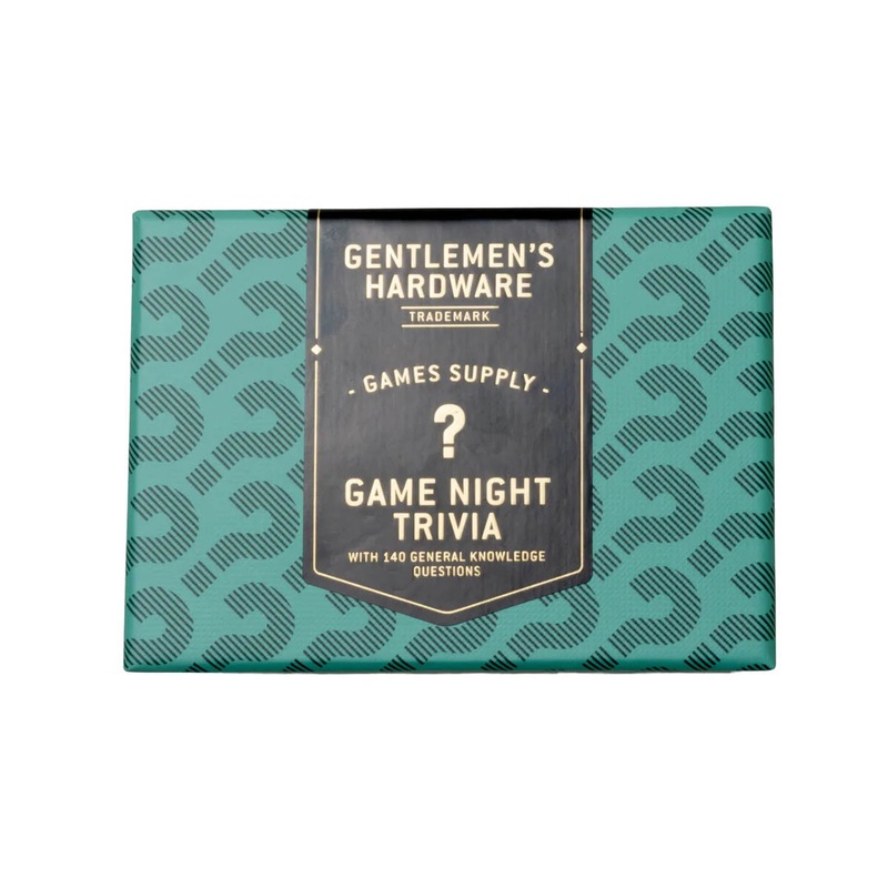 Gentlemen's Hardware Game Night Trivia