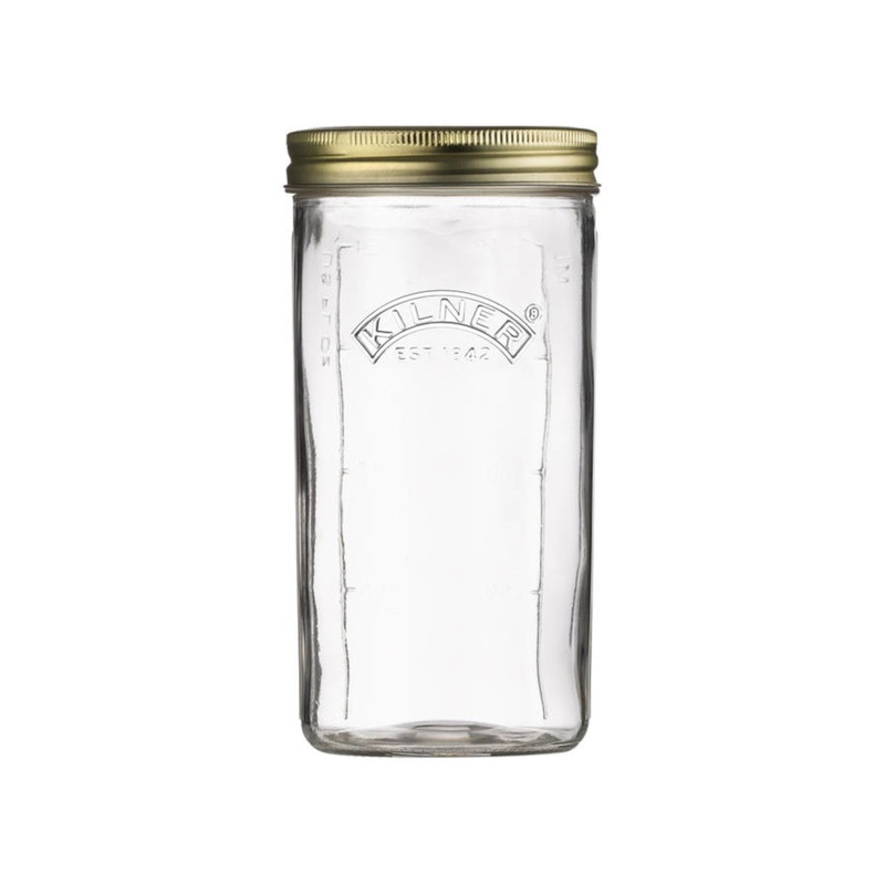 Kilner Wide Mouth Preserving Jar 1L