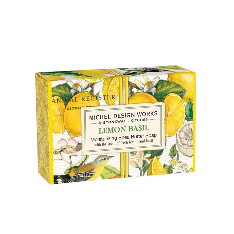 Michel Design Works Lemon Basil Boxed Soap 127g