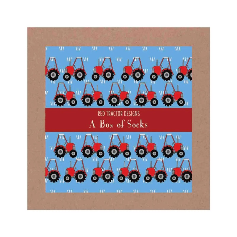 Red Tractor Designs Red Tractors Socks Medium
