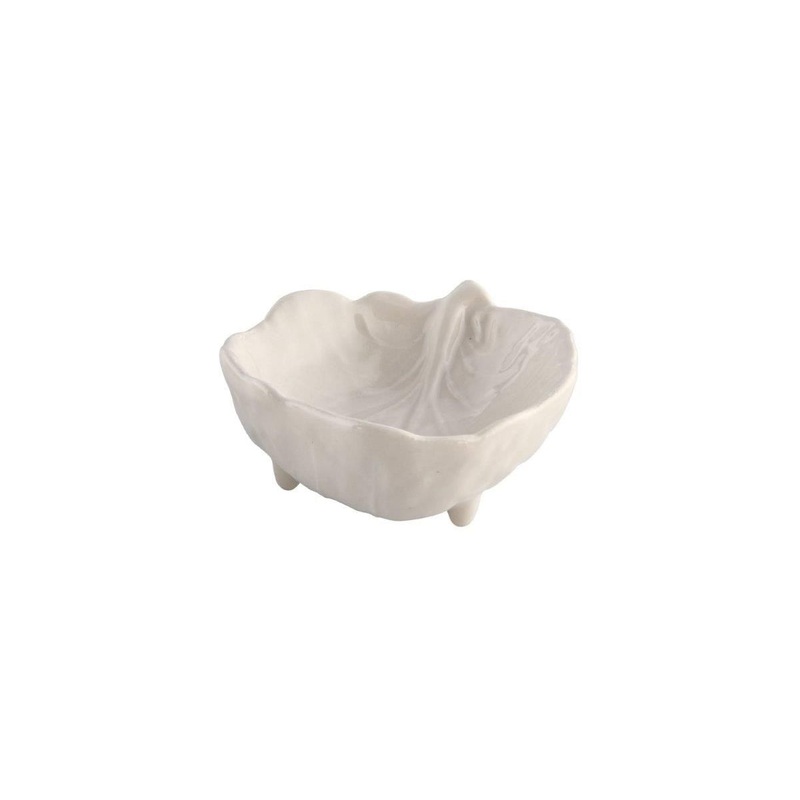 Bordallo Pinheiro Cabbage Leaf Bowl Beige 9cm