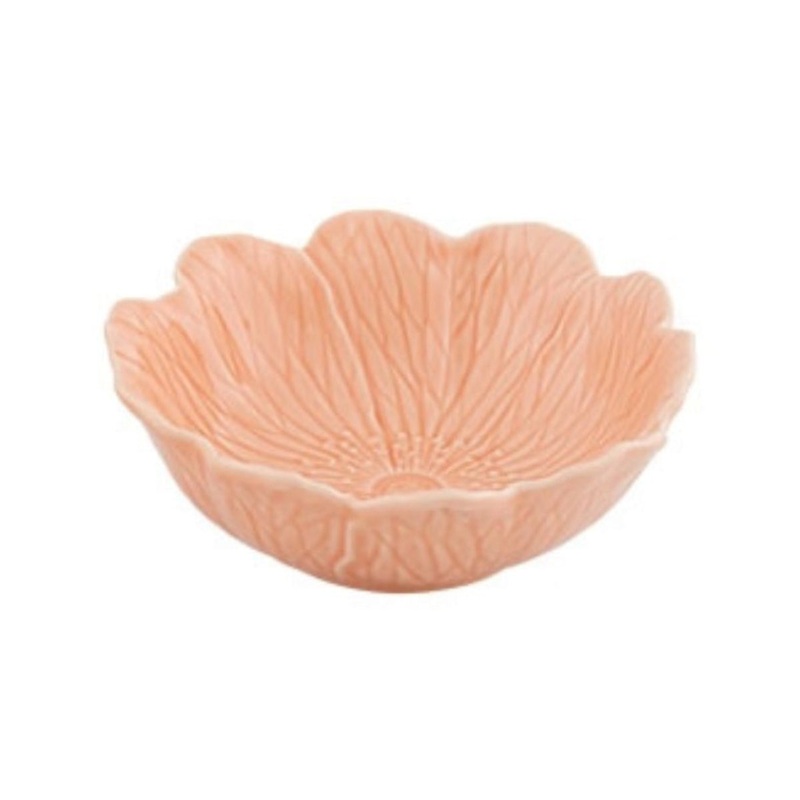 Bordallo Pinheiro Flora Bowl Pink 17cm