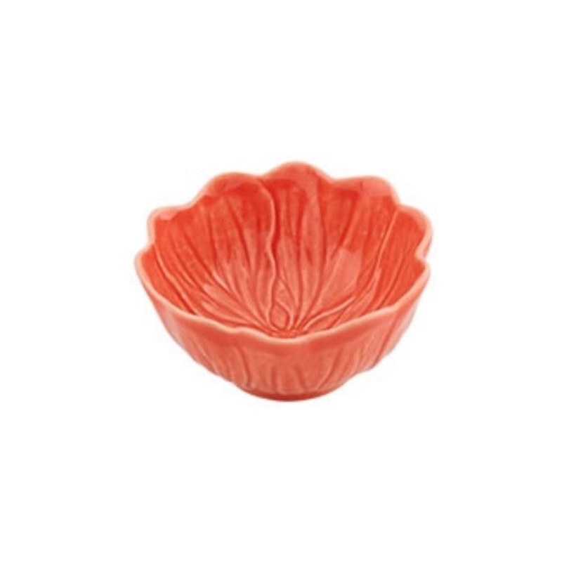 Bordallo Pinheiro Flora Bowl Salmon 12.5cm