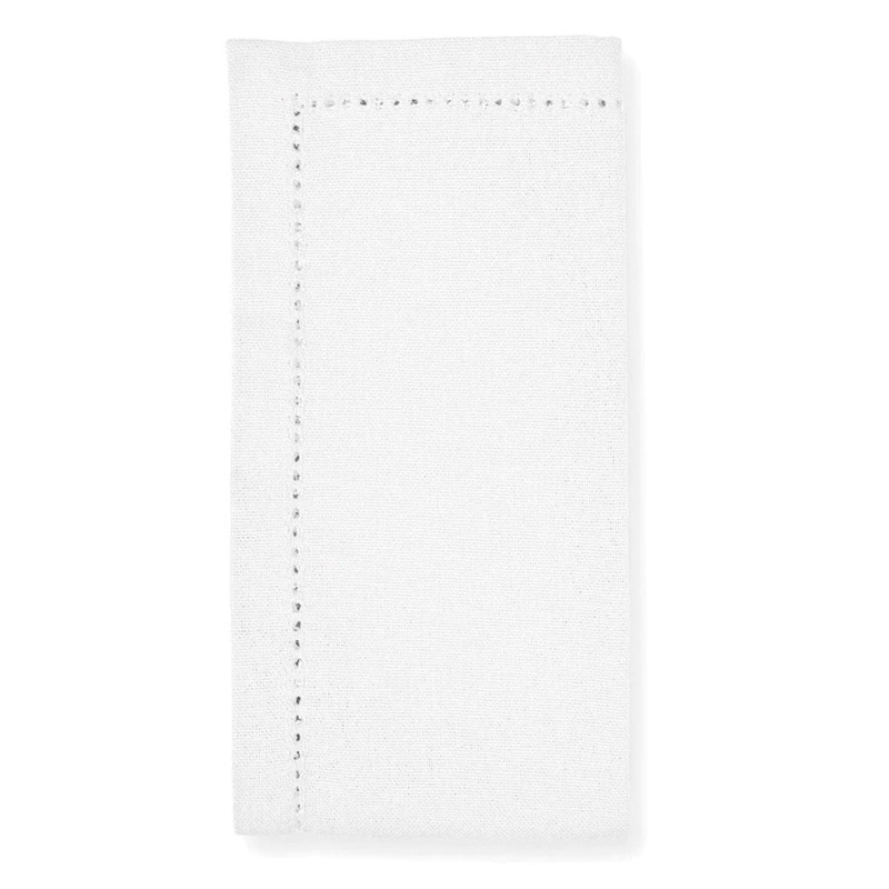 Madras Link Jetty Napkin White Set of 4