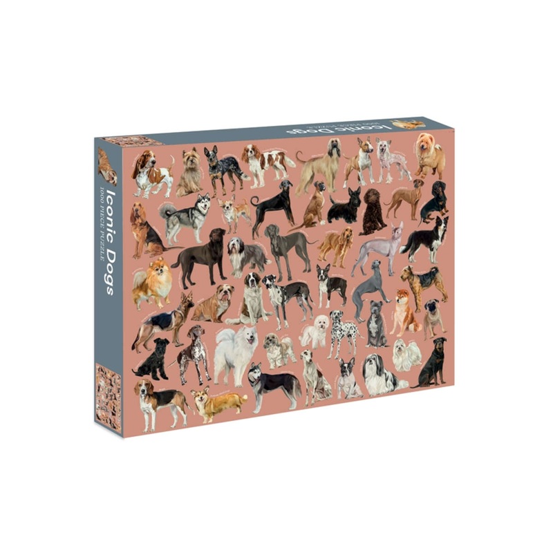 Marta Zafra 1000 Piece Iconic Dogs Jigsaw Puzzle