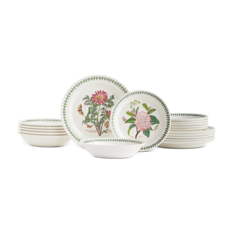 Portmeirion Botanic Garden 18 Piece Dinner Set