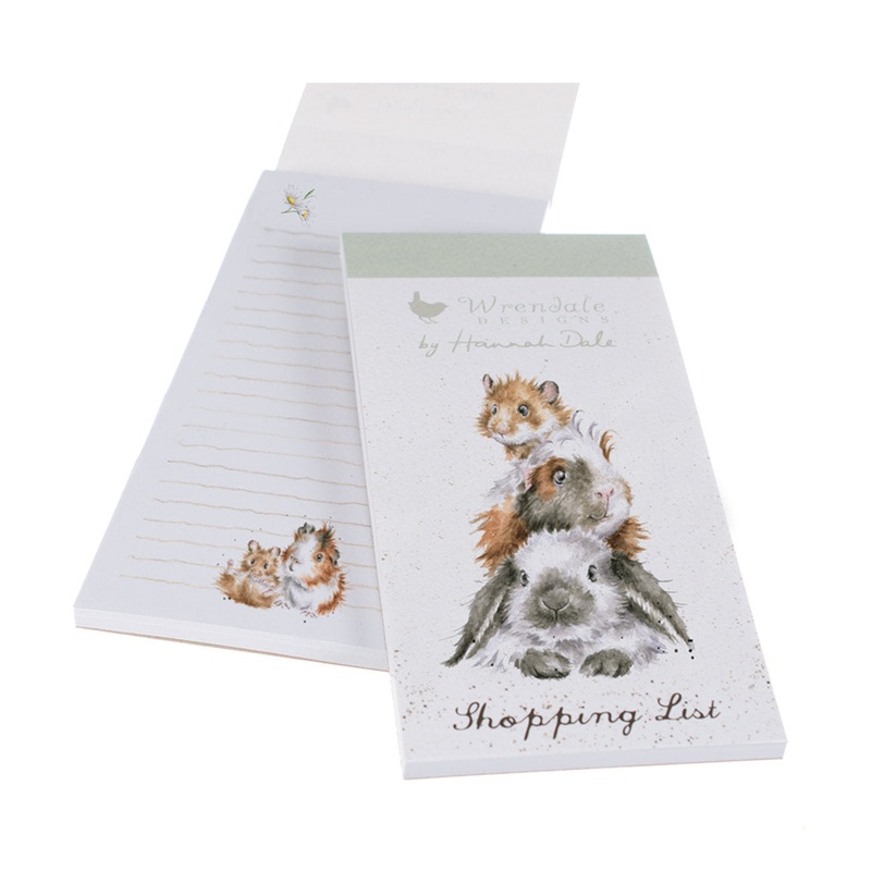 Wrendale Piggy Middle Shopping List