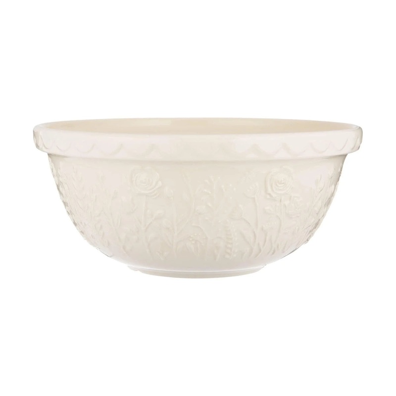 Mason Cash In the Meadow Mixing Bowl Cream Rose 29cm