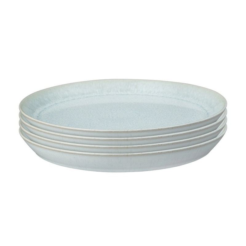 Denby Kiln Coupe Dinner Plate Green 26cm (Set of 4)