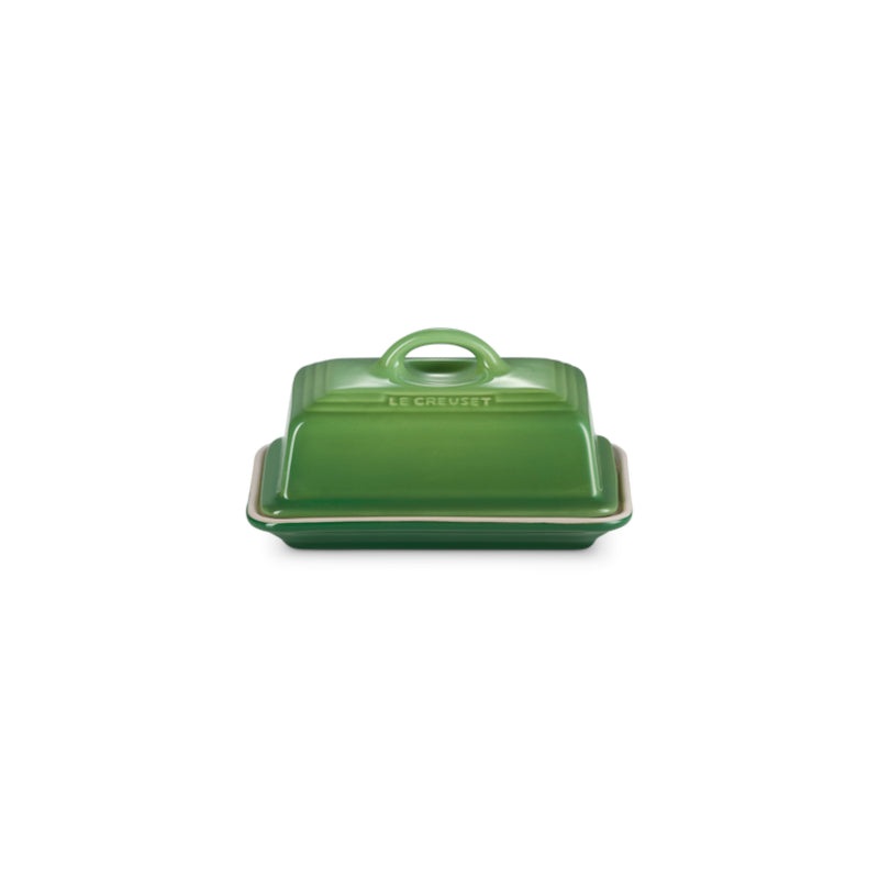 Le Creuset Butter Dish Bamboo Green 17cm