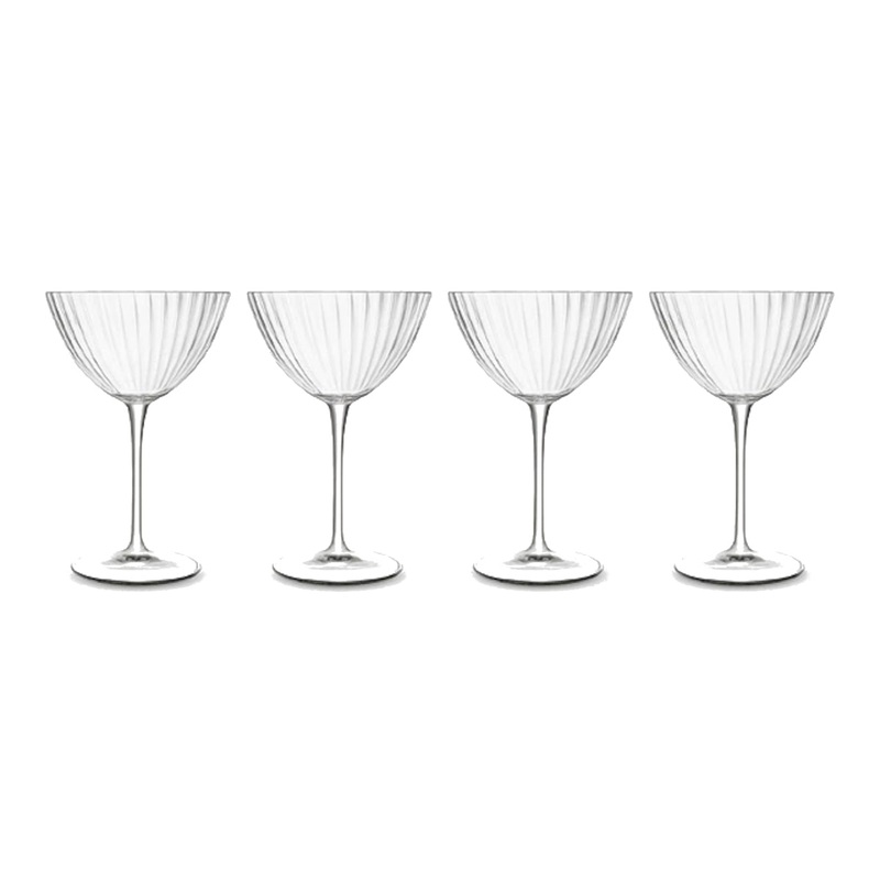 Luigi Bormioli Optica Martini Glass 220ml (Set of 4)