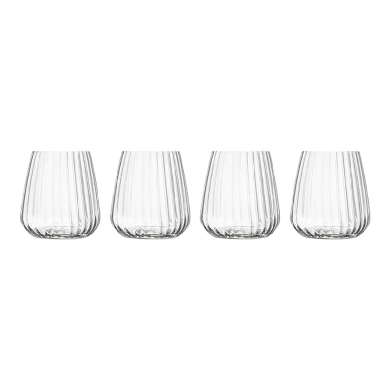 Luigi Bormioli Optica Tumbler 450ml (Set of 4)