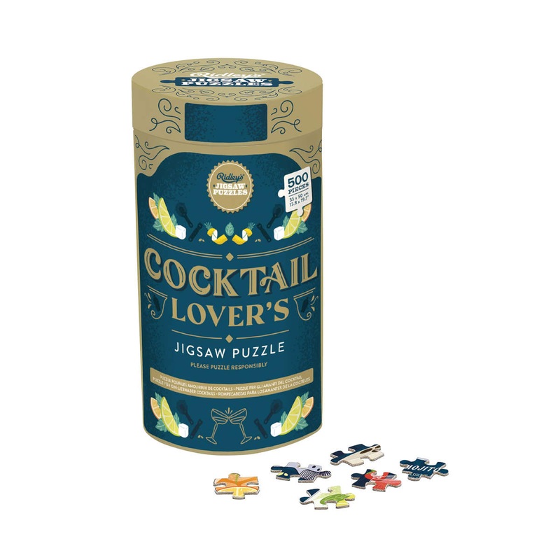 Ridley's Games Cocktail Lover's Jigsaw Puzzle 500 Piece